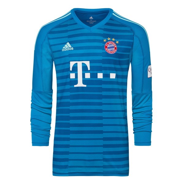 Tailandia Camiseta Bayern Munich 2ª Ml Portero 2018-2019 Azul